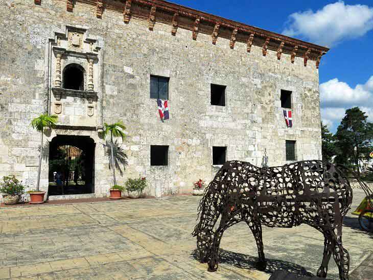 Museo de las Casas Reales en la ciudad Colonial de Santo Domingo.